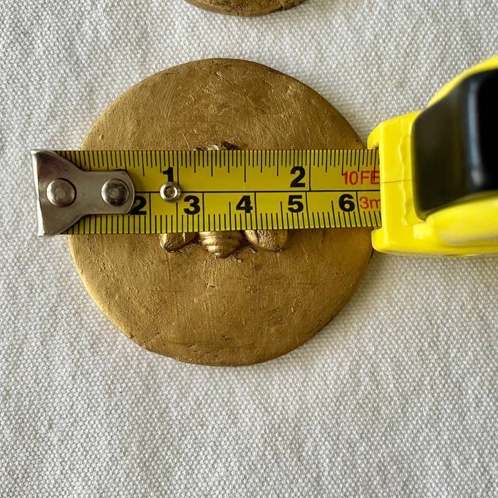 The Ornate Oyster - Wholesale Wall Accent - Antique Gold Bee Intaglio Art Collection Unframed1