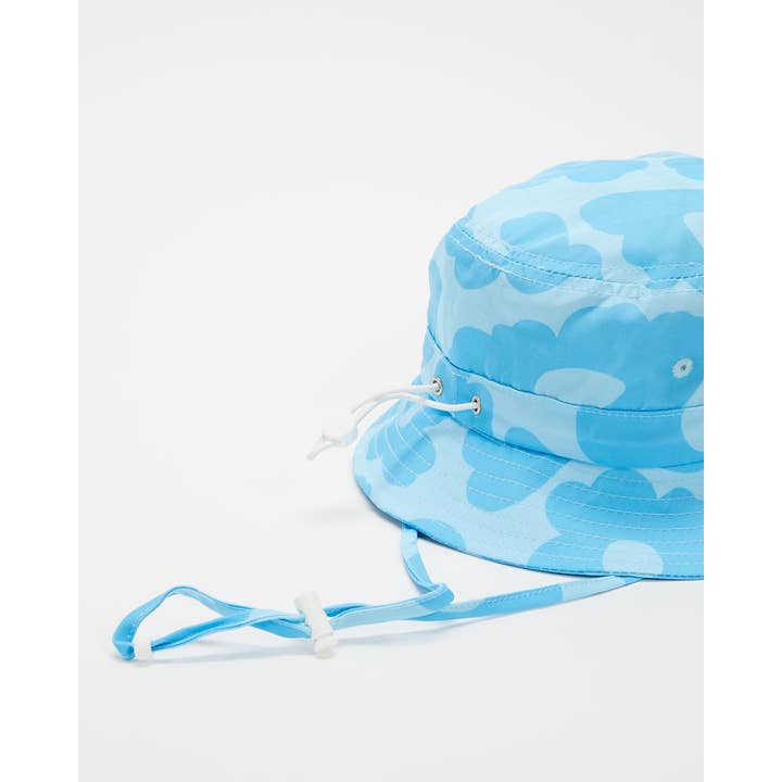 Buba & La - Vendita all'ingrosso Cappello da pescatore - Bambini - Secchio per cappello impermeabile floreale per bambini