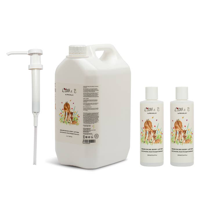 Little B Body Lotion 5 Liters Startpakke for engroshandel hos BRAMLEY