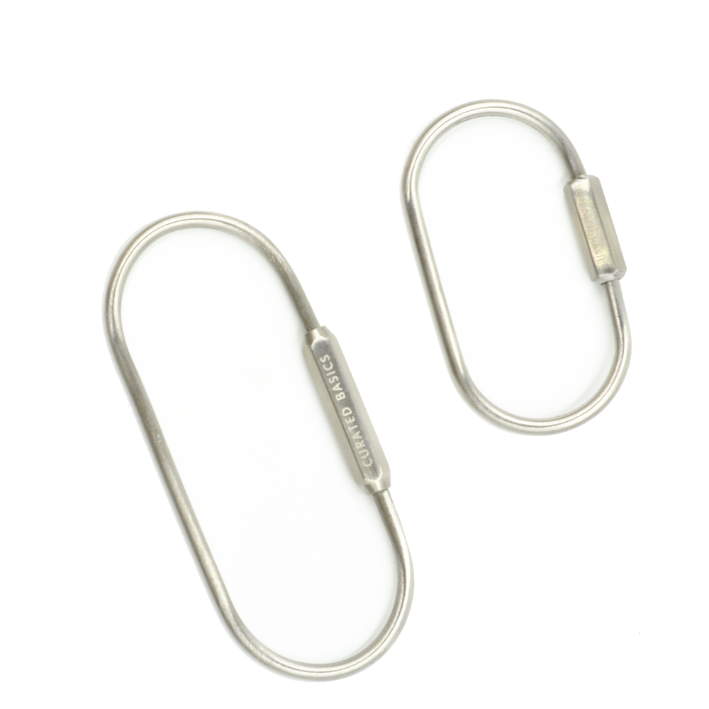 Curated Basics - Wholesale Keychain - Unisex - O-Shape Keyring2