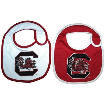 South Carolina Gamecocks Infant Bib Logo for wholesale by Jenkins Enterprises