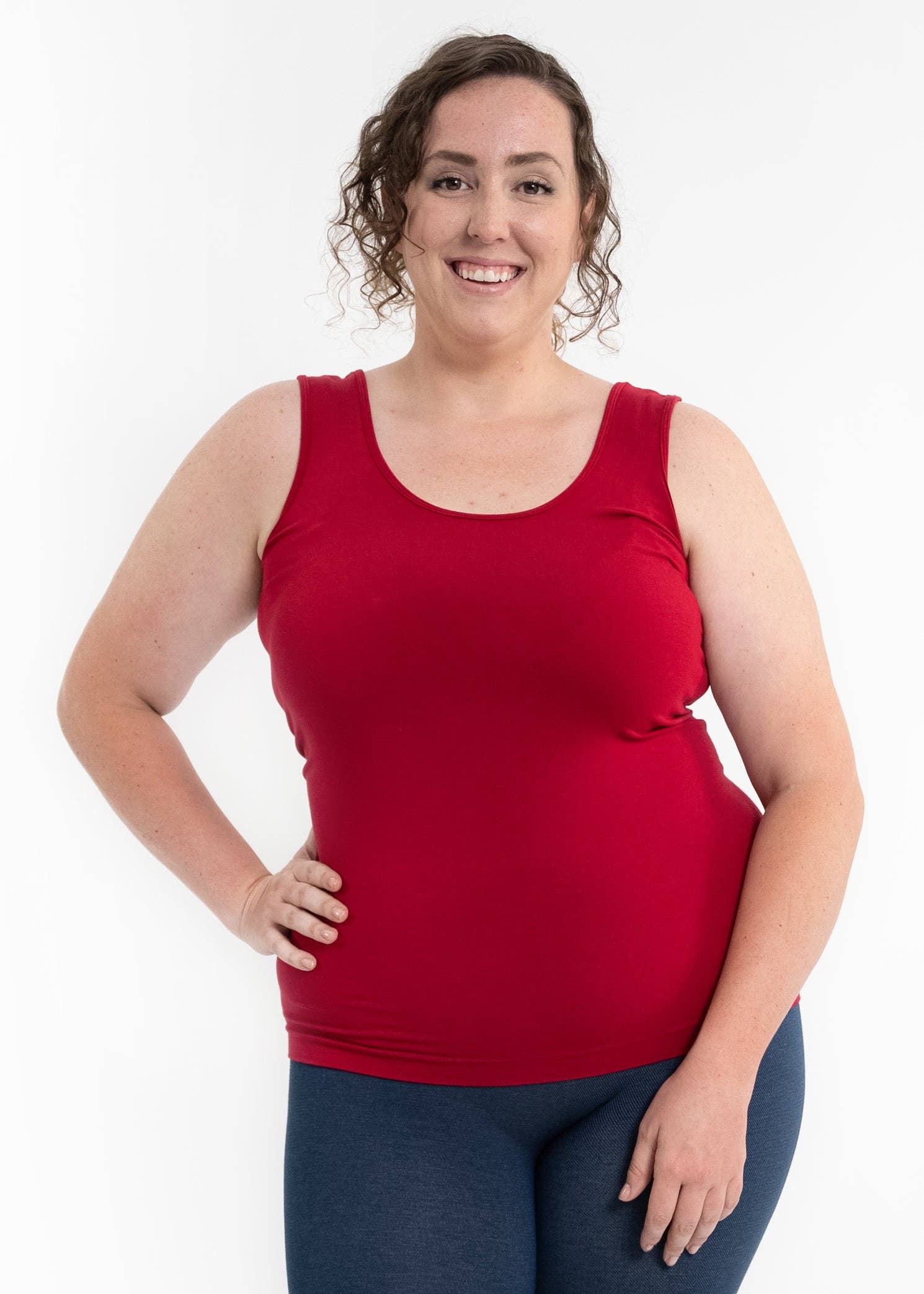 ELIETIAN - Wholesale Tank Top - Women's - Reversible Tank - Curvy Fit74