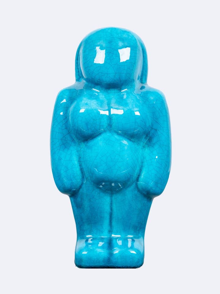 Egyptian Blue Gaia Crackled for wholesale by GAIA