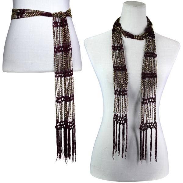 The Magic Scarf Company - Wholesale Scarf - Women's - 1755 - Shanghai Beaded Scarves/Sash41