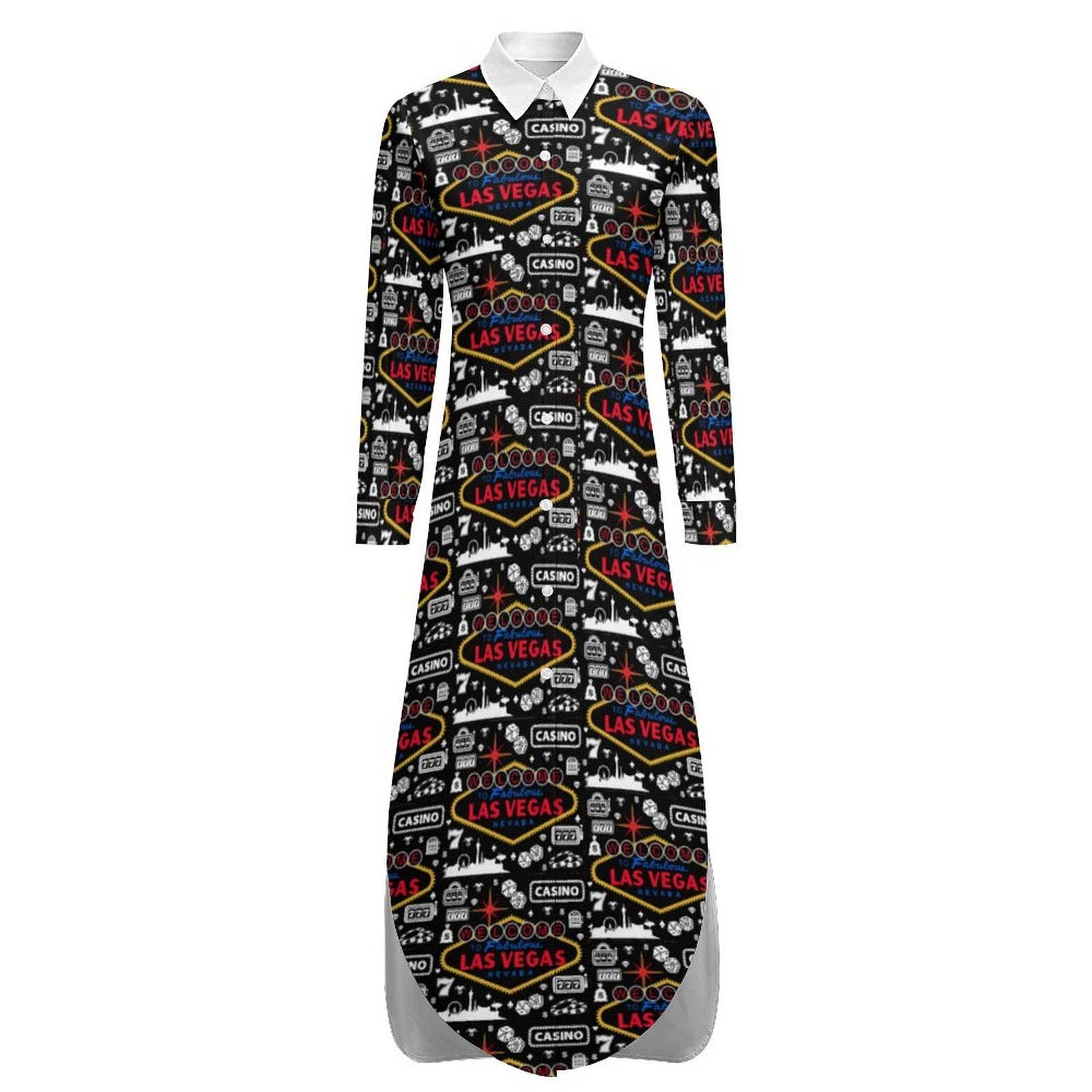 White Baha Ranch Rodeo Vegas Women's Western Duster Dress for wholesale on Faire9