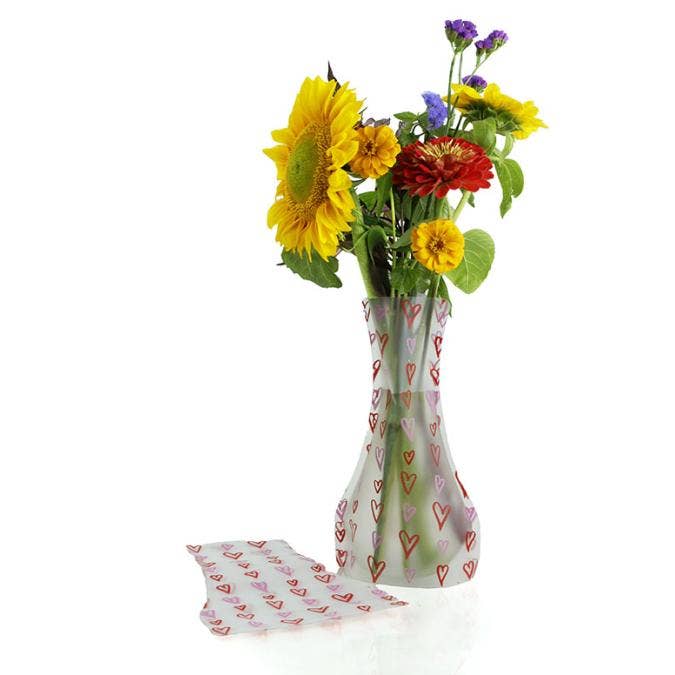 Vase pliable - Cœurs pour la vente par Buhi Imports