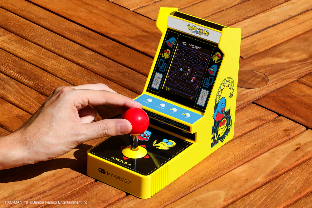 RESET CLUB - Venta al por mayor Juguete electrónico - Niños y bebés - My Arcade - Joystick portátil para jugar Pac-Man1