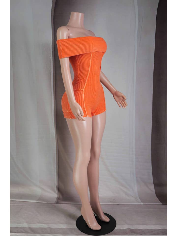 Dalia Studio – wholesale Byxdress - Dam – Mineraltvättad axelbandslös cargo-konturromper