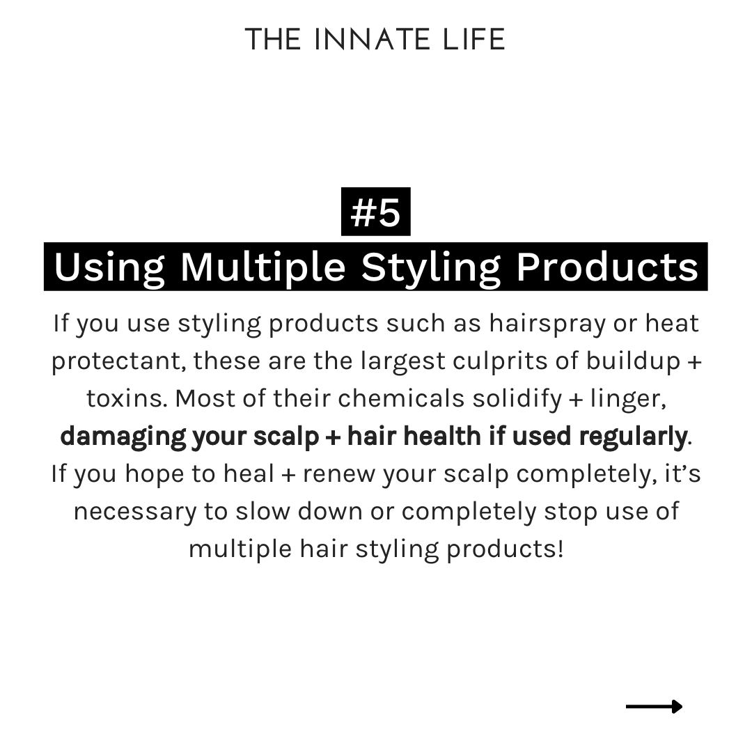 The Innate Life - Wholesale Scalp/Hair Treatment - CHARCOAL SCALP DETOX10