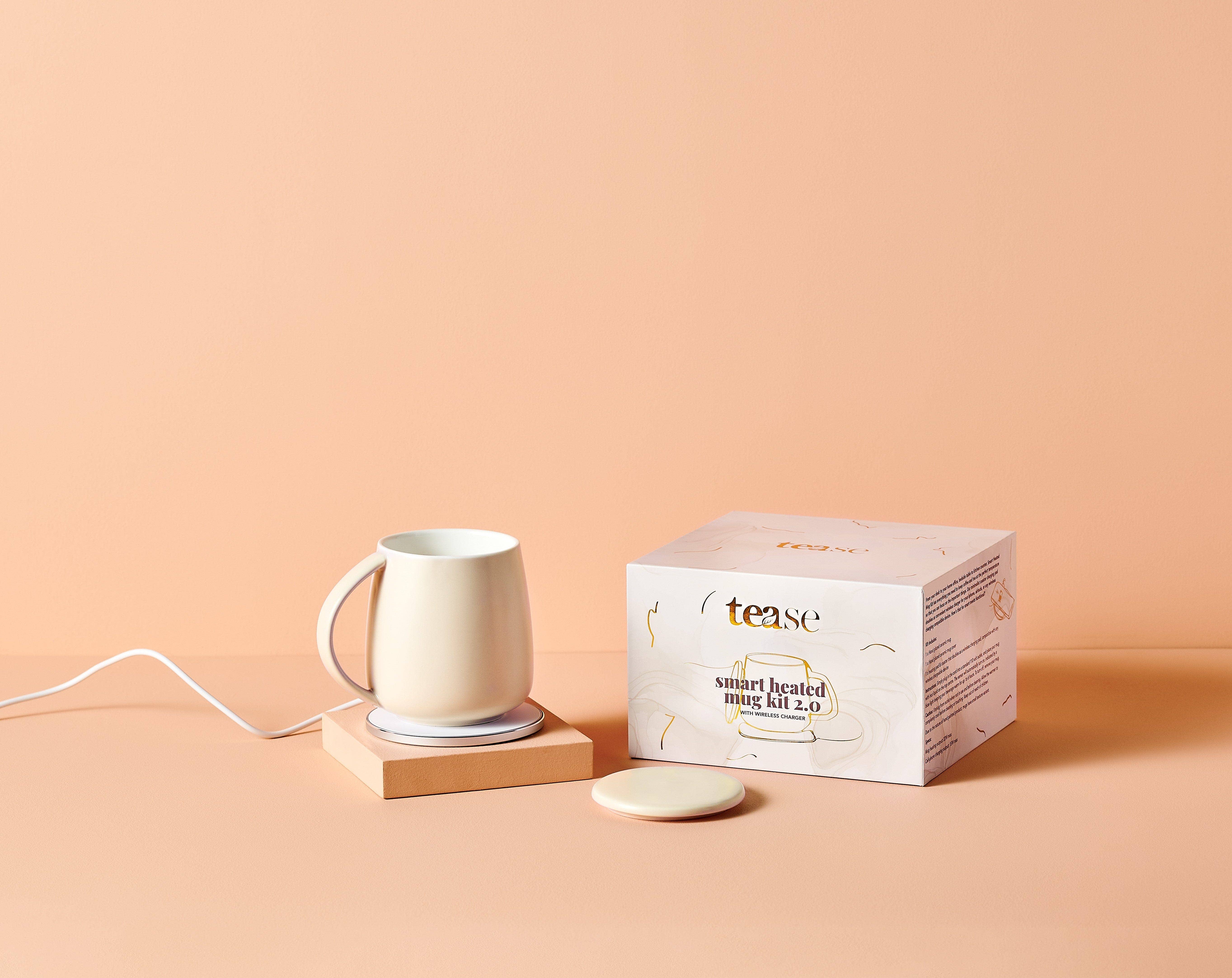 Tease | Wellness Tea Blends + Accessories - Wholesale Coffee Mug - Smart Heated Mug Kit 2.0 | Warmer + Wireless Charger7