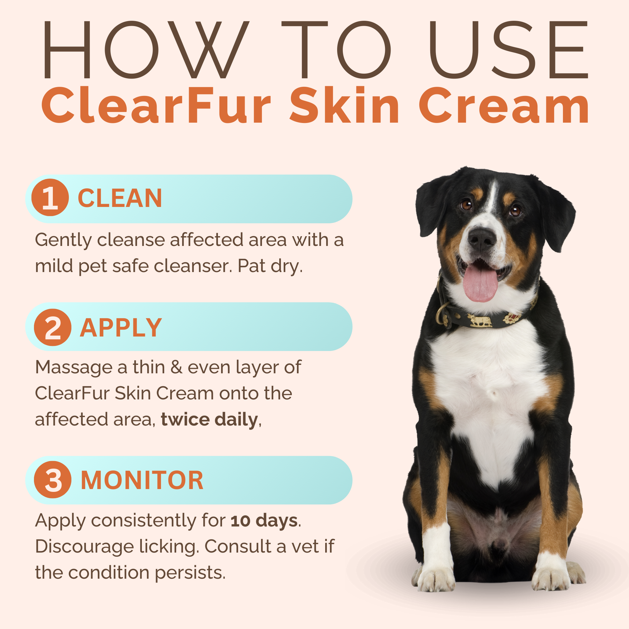 ClearFur - Wholesale Pet Paw Protection - Hot Spot & Itch Relief Cream for Dogs & Cats 2oz15