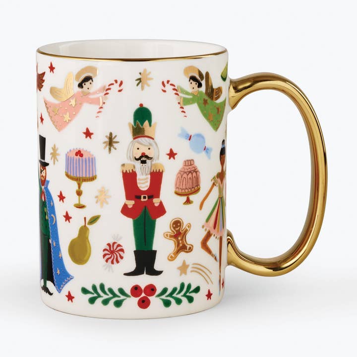 Rifle Paper Co – Engroshandel Kaffekrus – Nøddeknækkeren Porcelæn Mug0