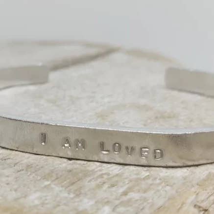 Bracciale in argento con motivo «I Am per la vendita all'ingrosso da parte di benny and the moo