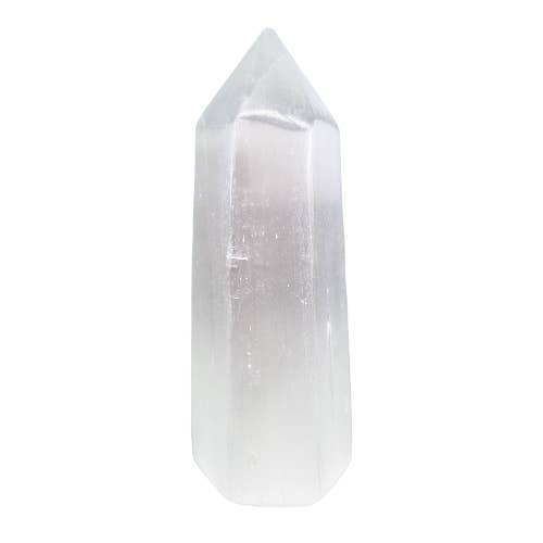Selenite Obelisk for wholesale by Alliz Trading
