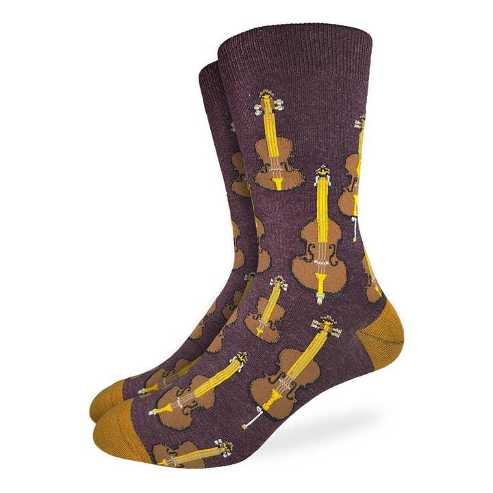Men's String Instruments Socks for wholesale by Good Luck Sock