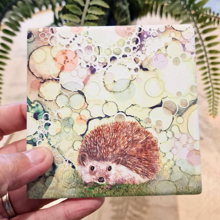 09-C Egel Onderzetter voor wholesale door By Jo Crafts