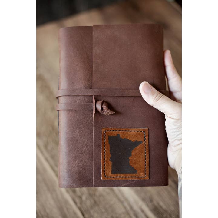 Wayfaring Goods - Wholesale Journal/Diary - Large Minnesota Leather Journal