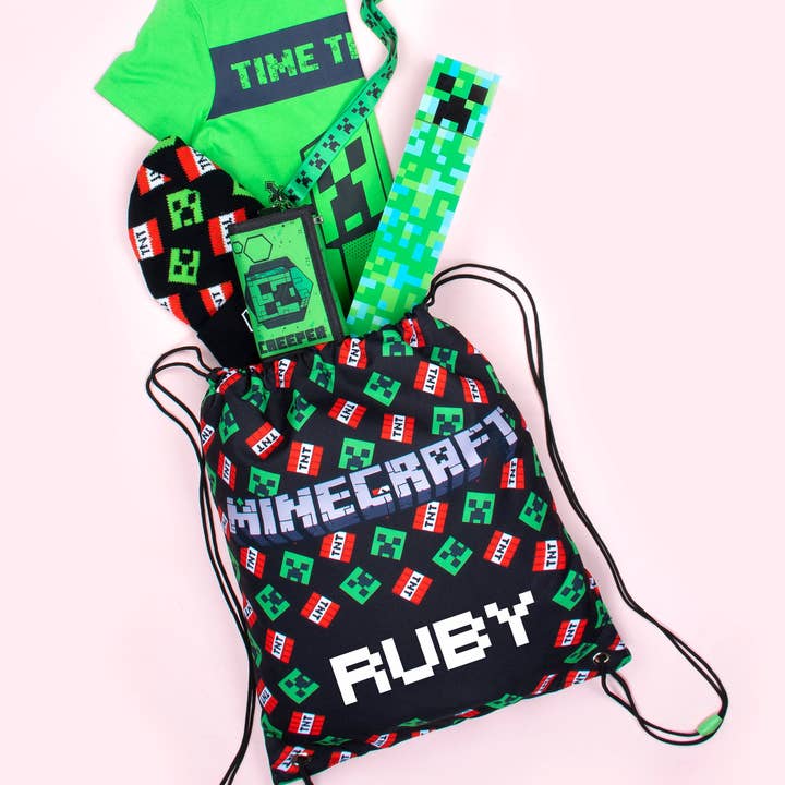 Fringoo Group Ltd - Wholesale Wallet - Kids - Minecraft Kids Wallet - Green Creeper2