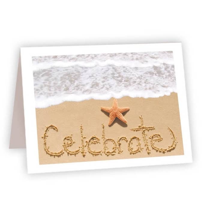 Coastal Cards - Celebrate for wholesale by Ahava River Cards, Books & Decor