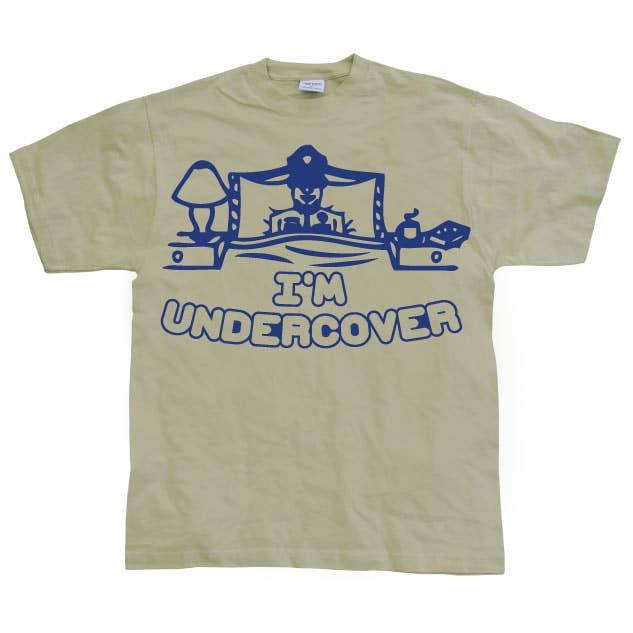 Hybris Production AB - Vendita all'ingrosso Maglietta serigrafata - Unisex - Maglietta Im Undercover1