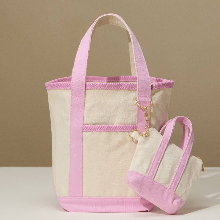 EcoCharm Cotton Everywhere-Carry Canvas Tote Bag -Small Size and other Purchase Wholesale mini tote bags. Free Returns & Net 60 Terms on Faire trending on Faire.