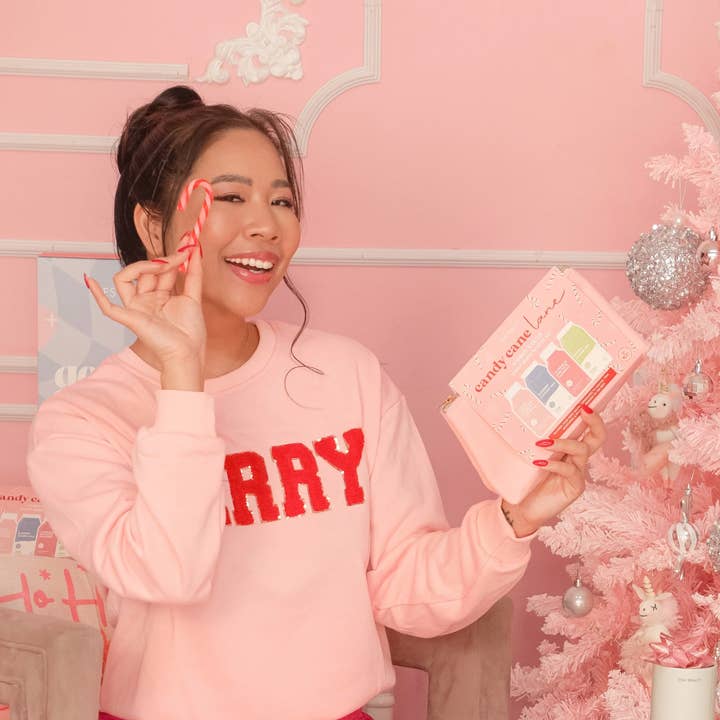 ESW Beauty - Wholesale Skincare Face Mask - Candy Cane Lane Glowing Radiant Skin Sheet Mask Set