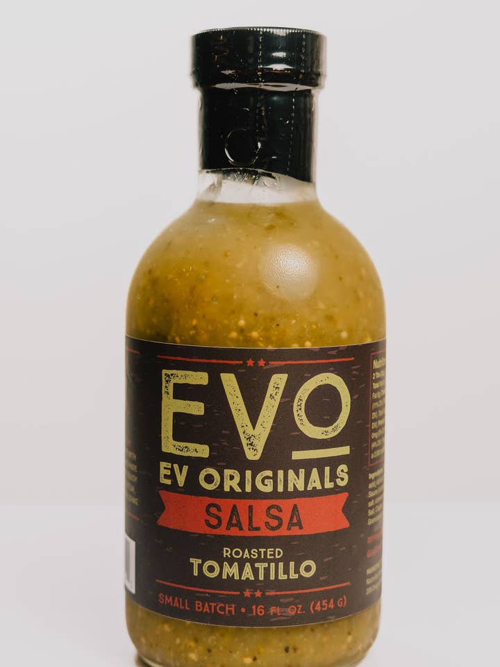 EVO Roasted Tomatillo Salsa for wholesale by EVOriginals-EVO