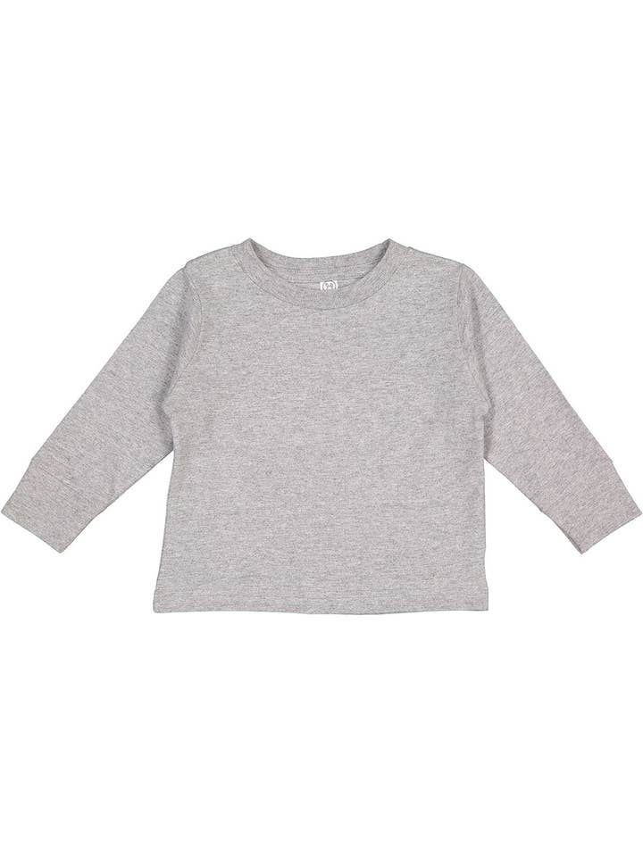 Total Apparel - Wholesale T-Shirt - Kids - Rabbit Skins Toddler Long-Sleeve Blank T-Shirt | 33113