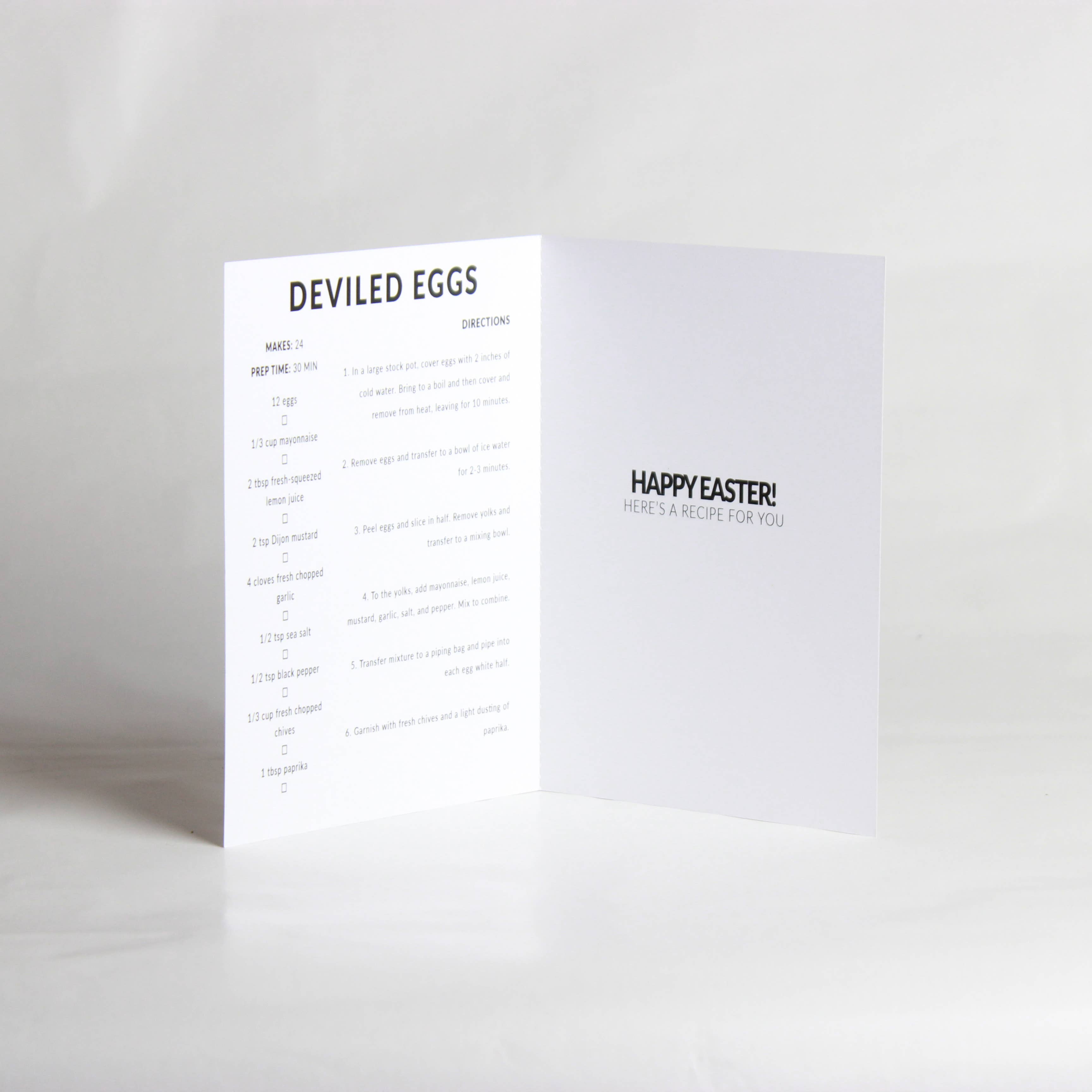 Happy Cooking Cards - Wholesale Paaskaartje - Duivelse eieren paaskaart1