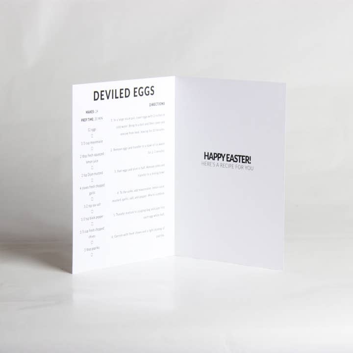 Happy Cooking Cards - Wholesale Paaskaartje - Duivelse eieren paaskaart1