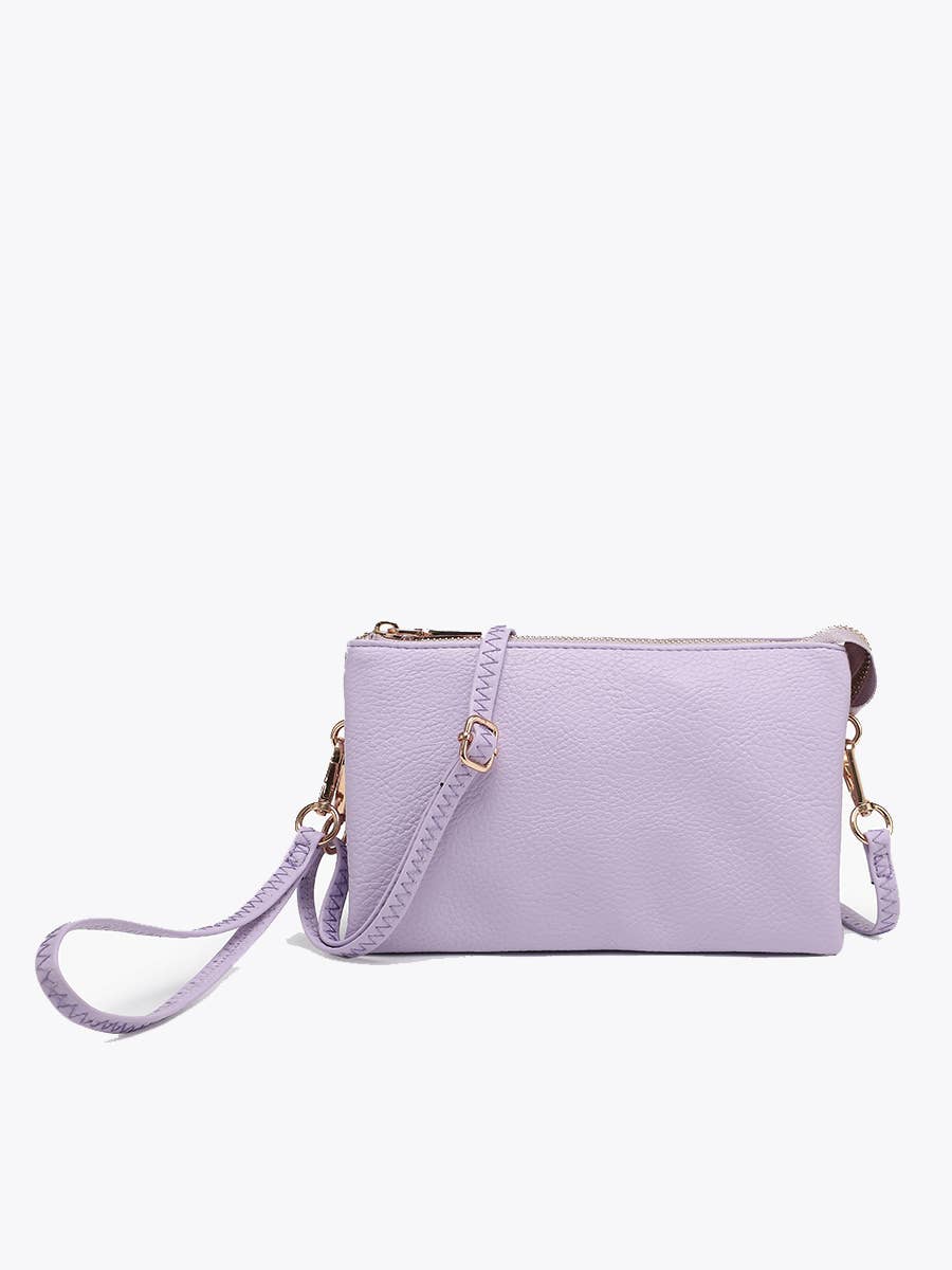 Jen & Co. - Wholesale Crossbody Bag - Women's - M013 Riley Monogrammable 3 Compartment Crossbody/Wristlet70