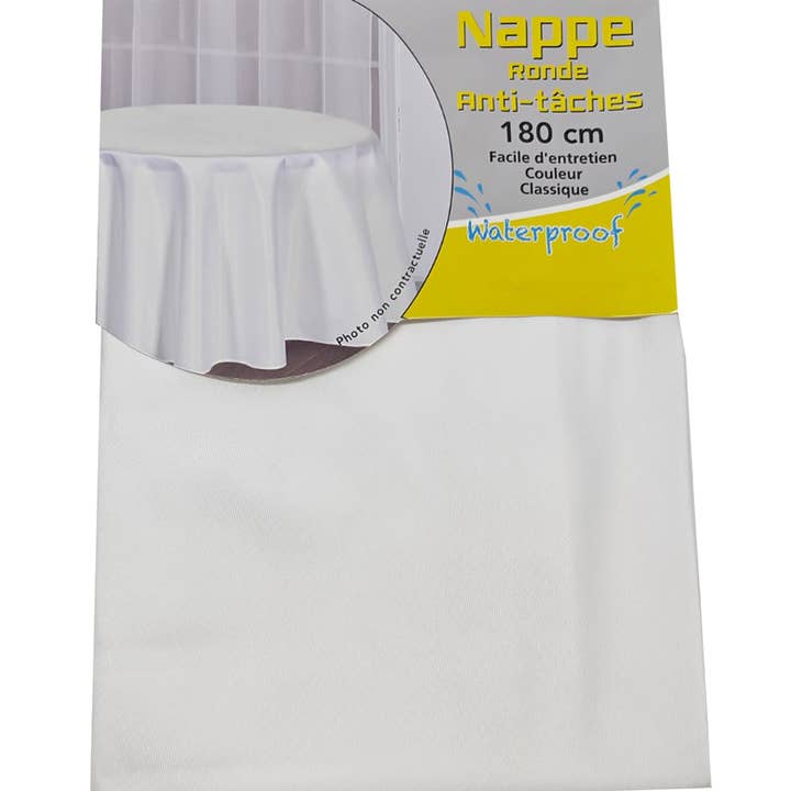 Super Bazaar - Wholesale Tablecloth - 180 cm round tablecloth7