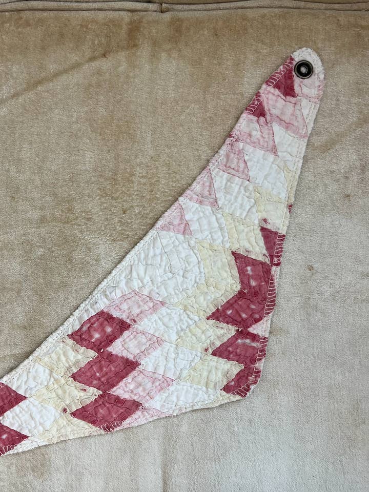 Quilt Scrap Neck Kerchief - Lone Star for wholesale by Reclaim Creative