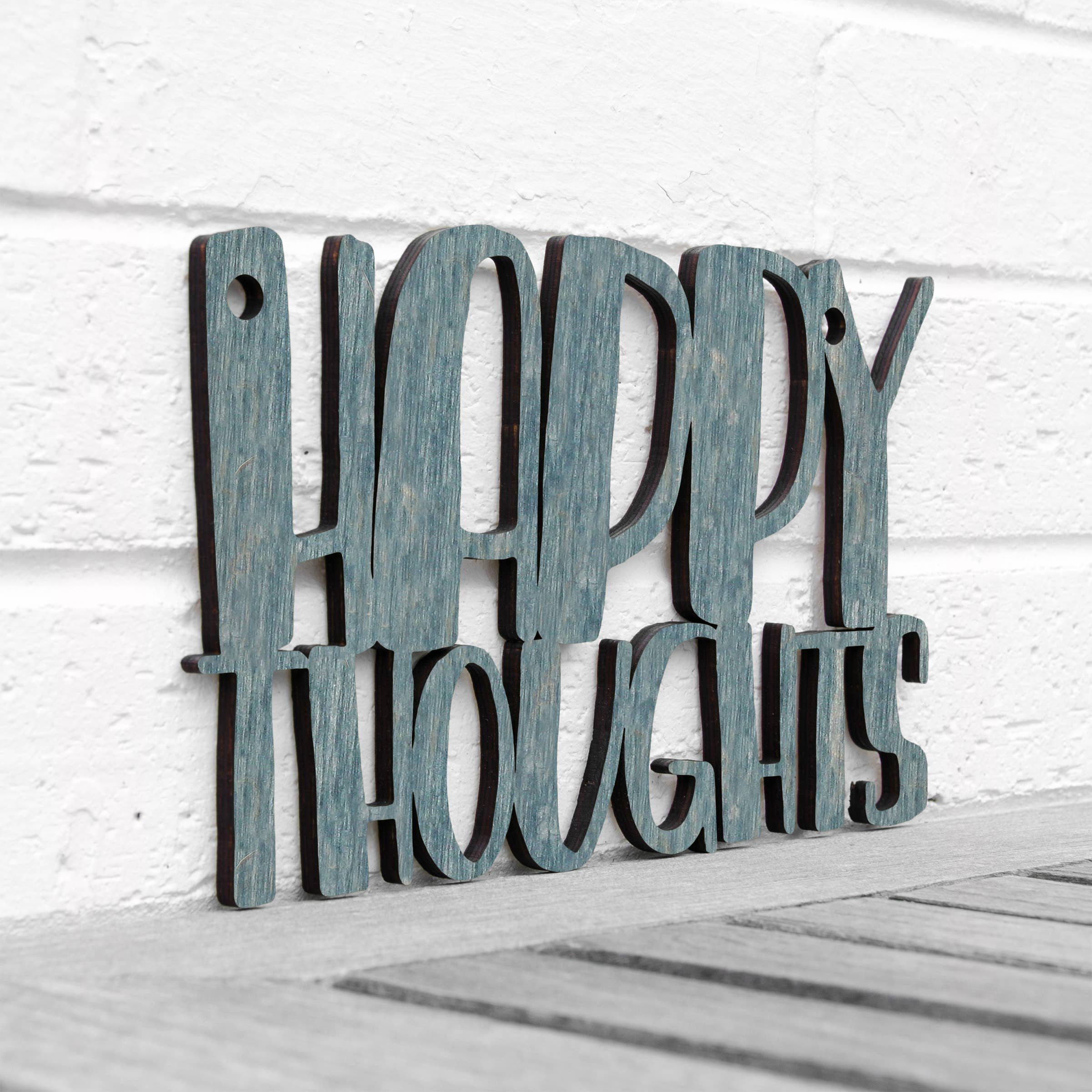 Spunky Fluff - Wholesale Wall Sign - Happy Thoughts19