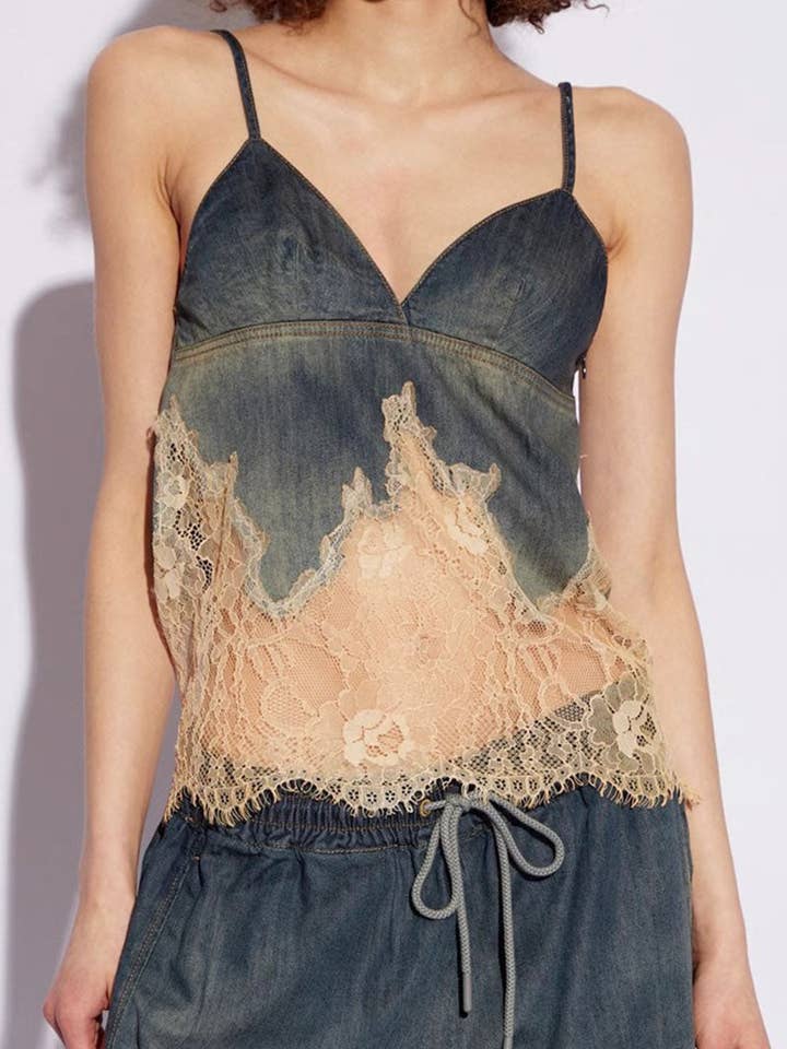 Lace Trim Cami Top for wholesale by AZSHOP Trading LLC