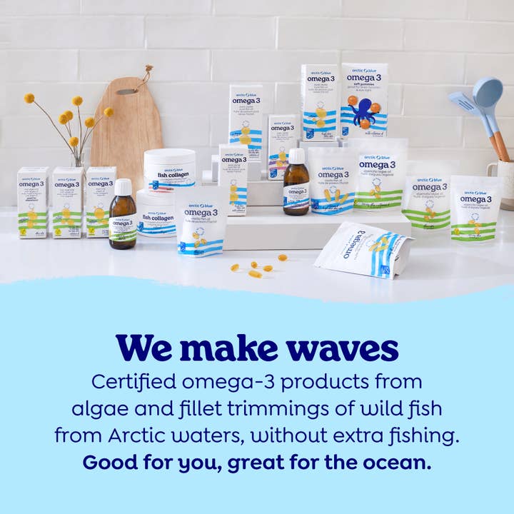 Arctic Blue - Wholesale Oral supplement/vitamin - Kids DHA and EPA Fish Oil with Vitamin D3 - MSC (150 ml bottle)10