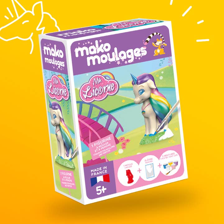 Meu Unicórnio Arco-íris / Kit Criativo Completo por atacado de Mako Créations