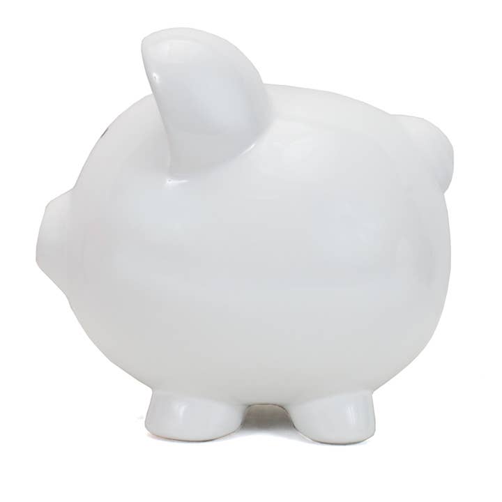 Child To Cherish® - Wholesale Money/Piggy Bank - Kids & Baby - Large White Ceramic Piggy Bank4