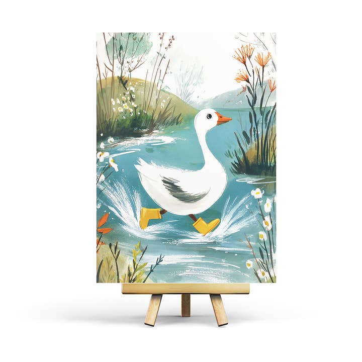 Ganso de Primavera - Postal para venta al por mayor de Penpaling Paula