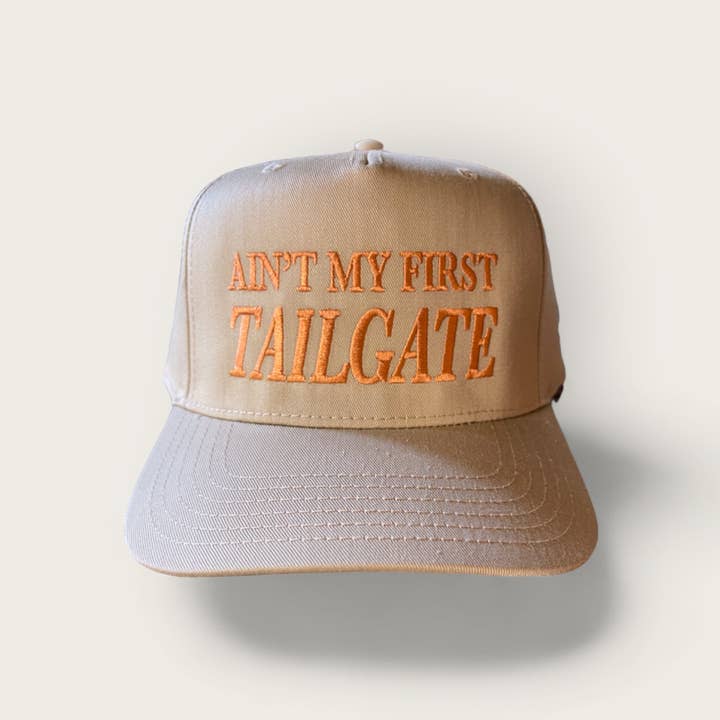 Happi Style - Wholesale Trucker Hat - Unisex - Ain't My First Tailgate Classic Trucker Hat | Customizable