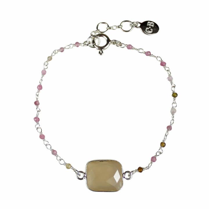 Silver Tadasana Bracelet for wholesale by CLAIRE BERTEAU