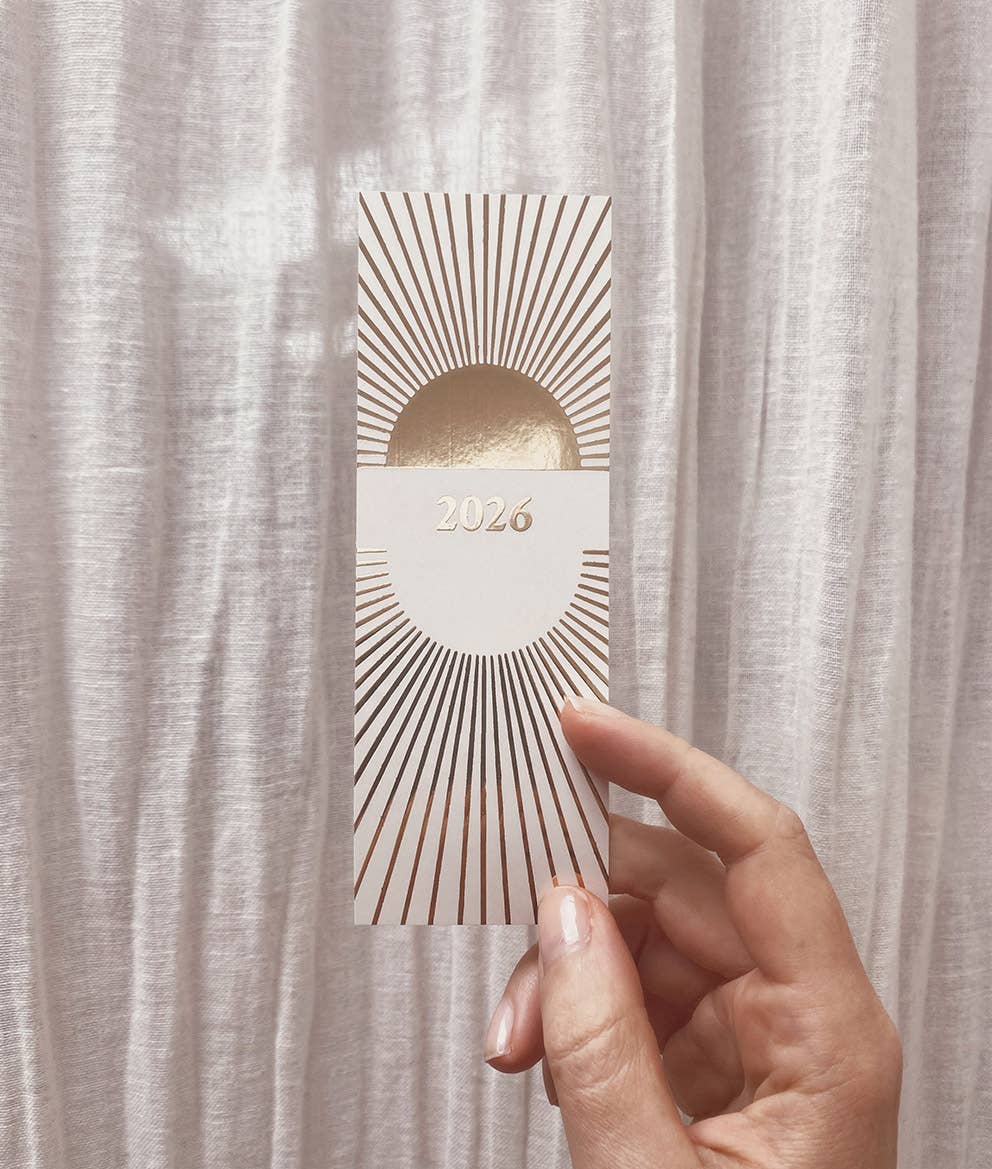 Anna Cosma - Wholesale Planner - STAY GOLD WILD SOUL - TIMELESS PLANNER CALENDAR - BEIGE 202610