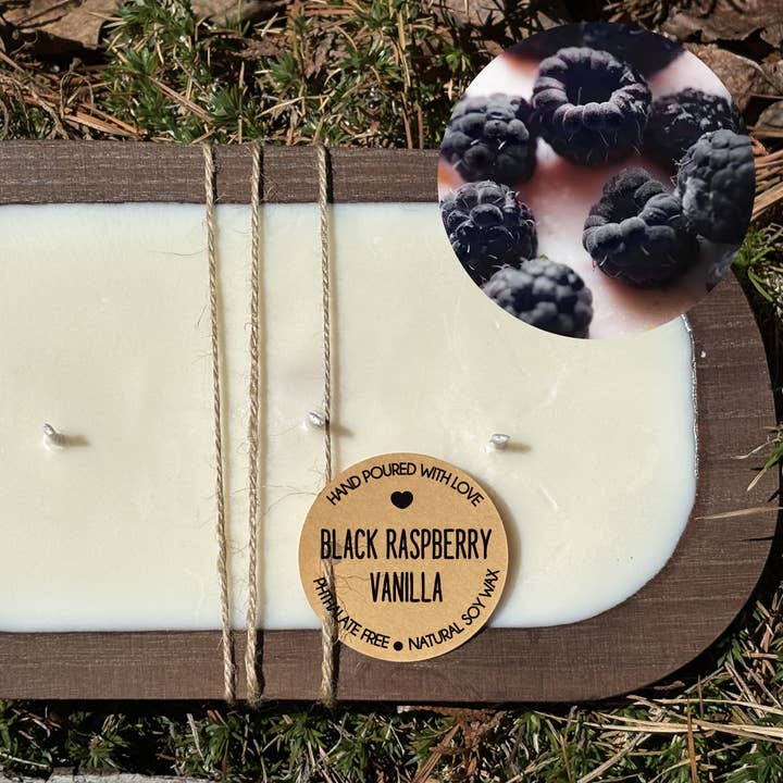 Soja-Dough-Bowl-Kerze mit schwarzem Himbeerduft für den Großhandel von Be The Light Candle Co.