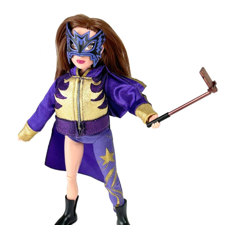 I Am Brilliance Action Doll: Lady Maravilla for wholesale by Boss Fight Studio Llc