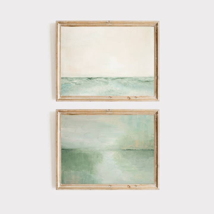 AMY WARR ART - Wholesale Art Print - Art Print - Abstract Coastal Landscape - 'Day Dreaming'