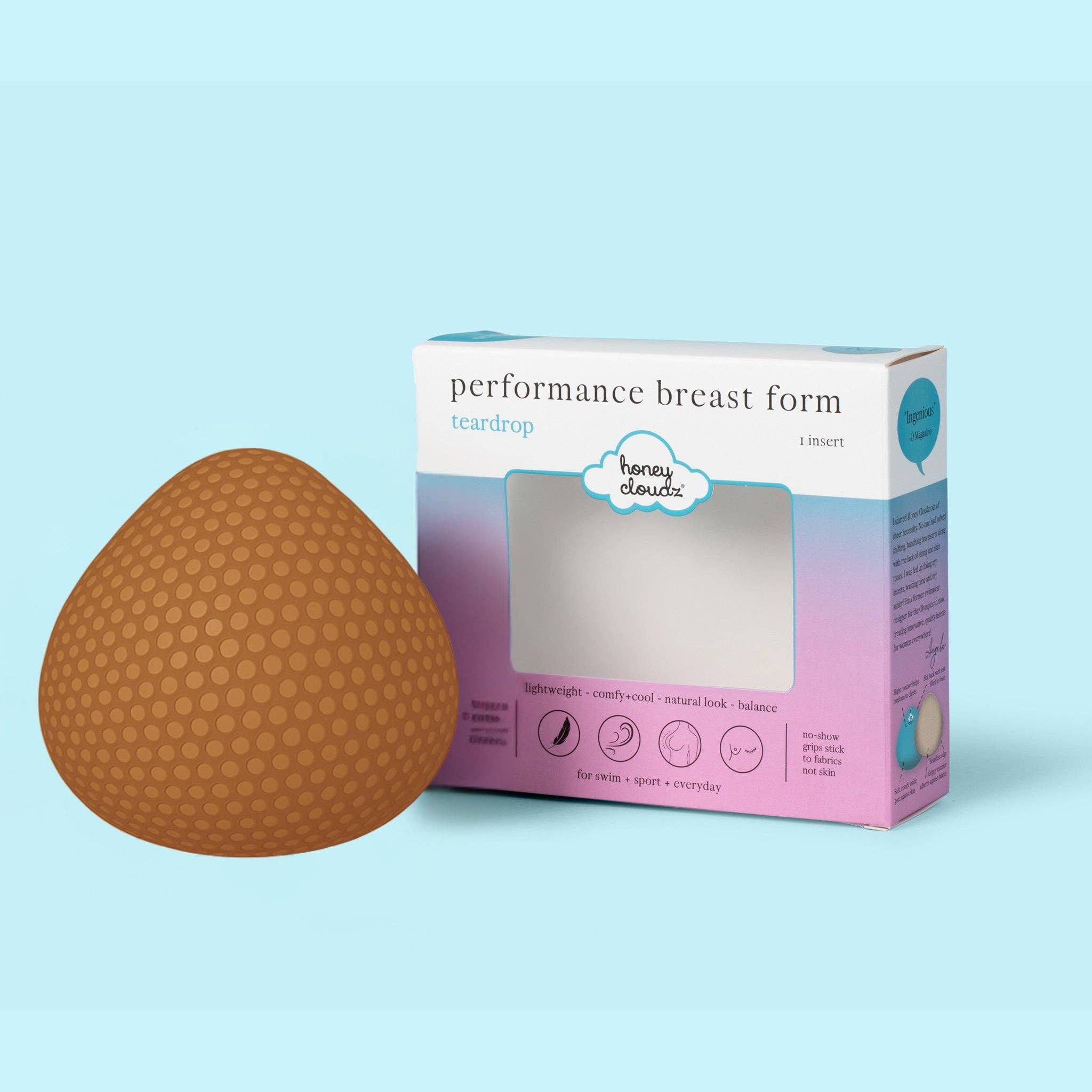 Honey Cloudz - Wholesale Bra Inserts - Women's - Teardrop Breast Form – Post-Mastectomy18