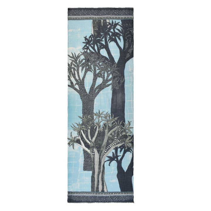 Amazon Geo Tree Scarf för wholesale av Dupatta Designs