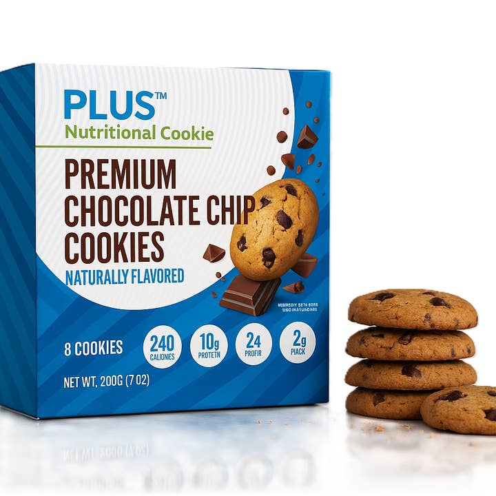 Premium Chocolate Chip for wholesale by Plus Nutritional Cookie