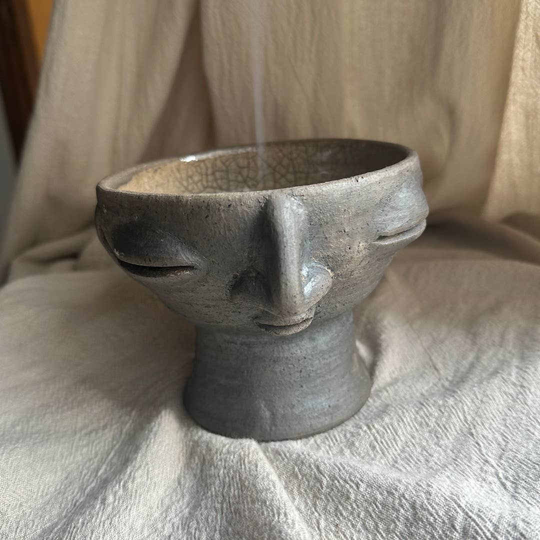 This is Latin America - Wholesale Incense Holder - Face Copalero1