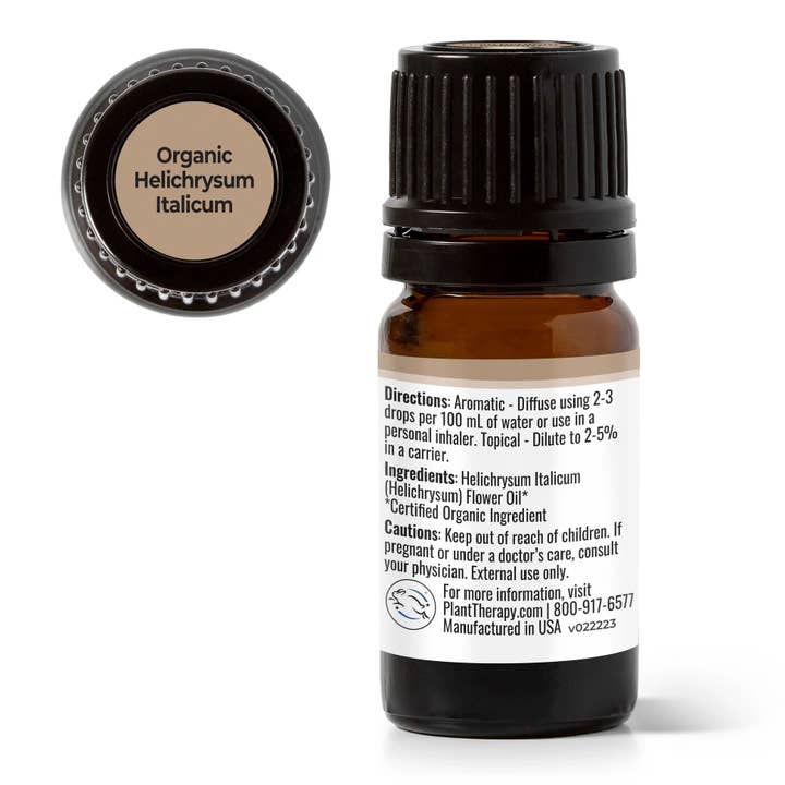 Plant Therapy - Wholesale Essential Oil - Organic Helichrysum Italicum Essential Oil 5 mL